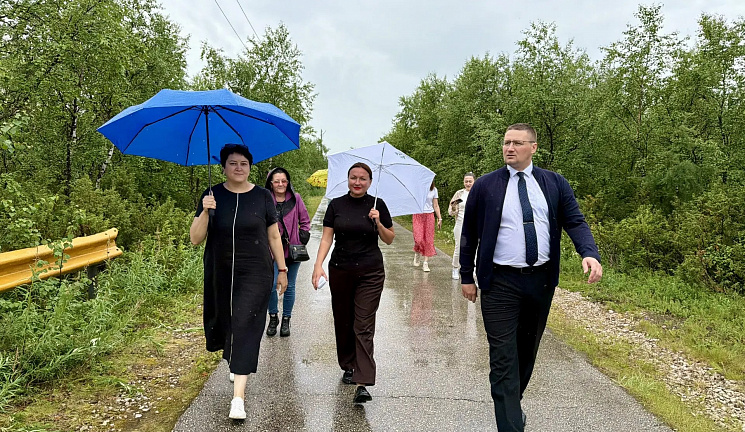Продолжается цикл мониторинга безопасности организаций отдыха: проверена лыжероллерная трасса в посёлке Искателей